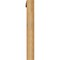 Ekena Millwork Funston Block Rough Sawn Bracket w/ Offset Brace, Western Red Cedar, 4"W x 20"D x 32"H BKT0402X20X32FST05RWR - alternate 2
